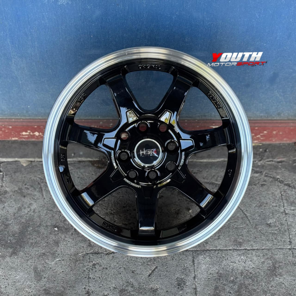 Velg mobil R15 Palang 7 Untuk mobil Avanza Brio Calya Sigra Velg Racing HSR BOROKO TJH Ring 15