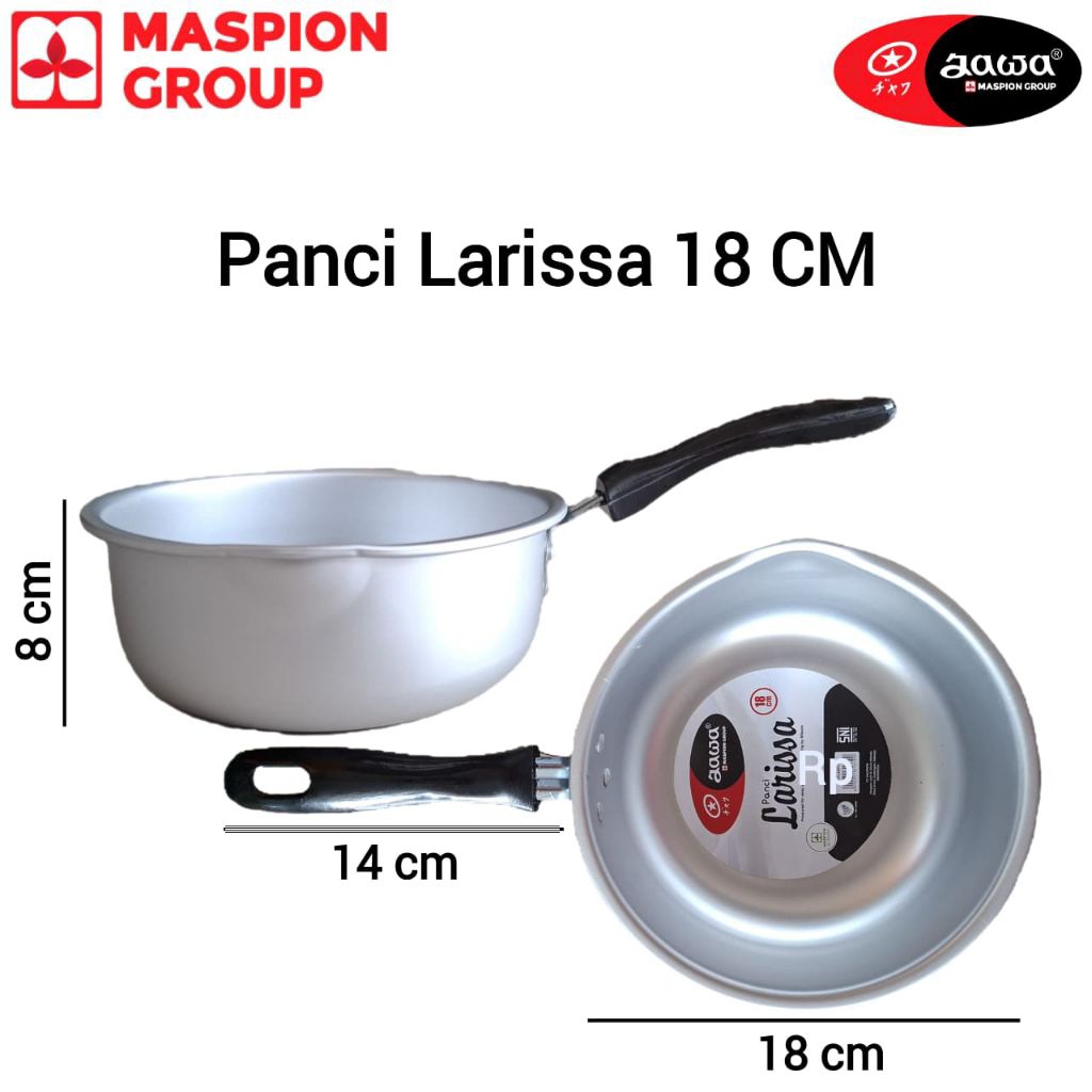 Panci susu larisa Maspion 18 & 16cm