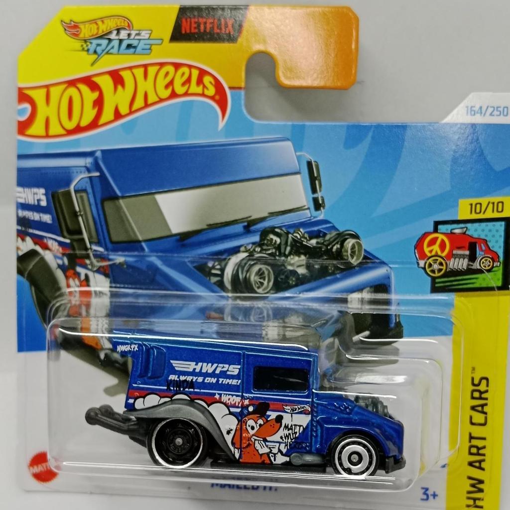 Hot Wheels Mailed It - HW Art Cars Short Card - HW Art Cars
