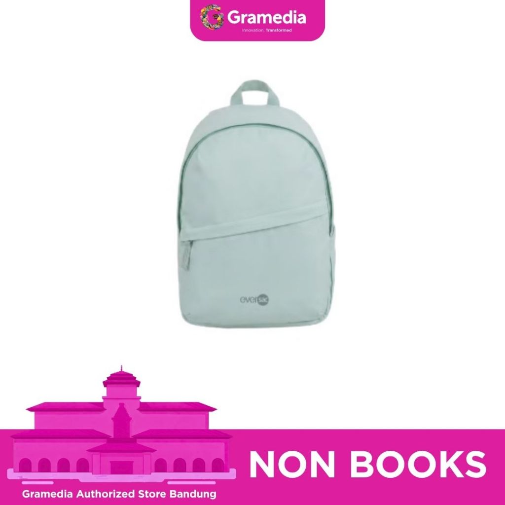 Gramedia Bandung - Tas Eversac Backpack Lobu - Warna Mint