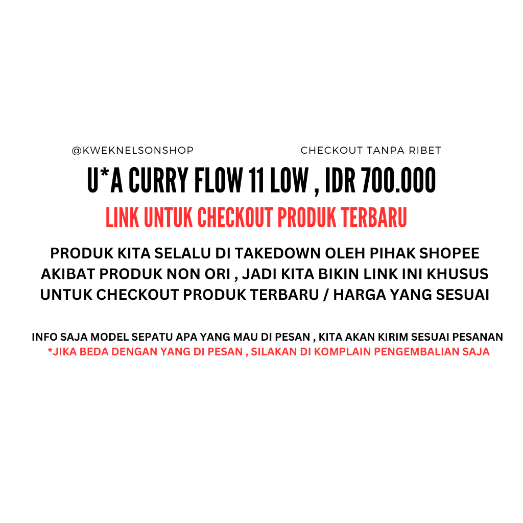 STEPHEN CURRY FLOOW 11 LOW SEPATU BASKET PREMIUM ORIGINAL KOLEKSI