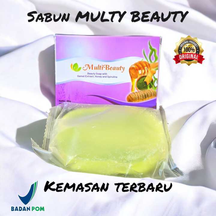 MULTI BEAUTY SOAP 1 PCS 60 GR ORIGINAL KEMASAN TERBARU