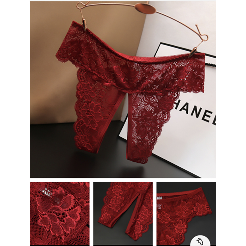Celana Dalam brief Wanita Ukuran Jumbo Renda Halus Nyaman Elastis cd Wanita 3C025