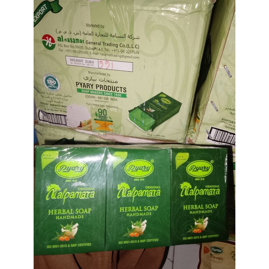 paket 3, 6, 12pcs) Nalpamara DUBAI original (Dijamin Asli garansi uang kembali) Sabun Nalpamara pyar