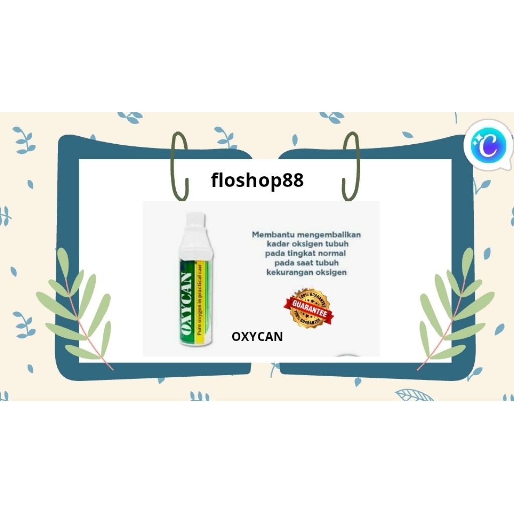 OXYCAN / OXYCAN OKSIGEN PORTABLE / OXYCAN OKSIGEN / OXYCAN 500 CC / OXYCANT