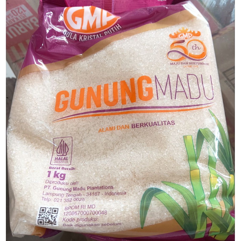 GULA PASIR GUNUNG MADU 1KG