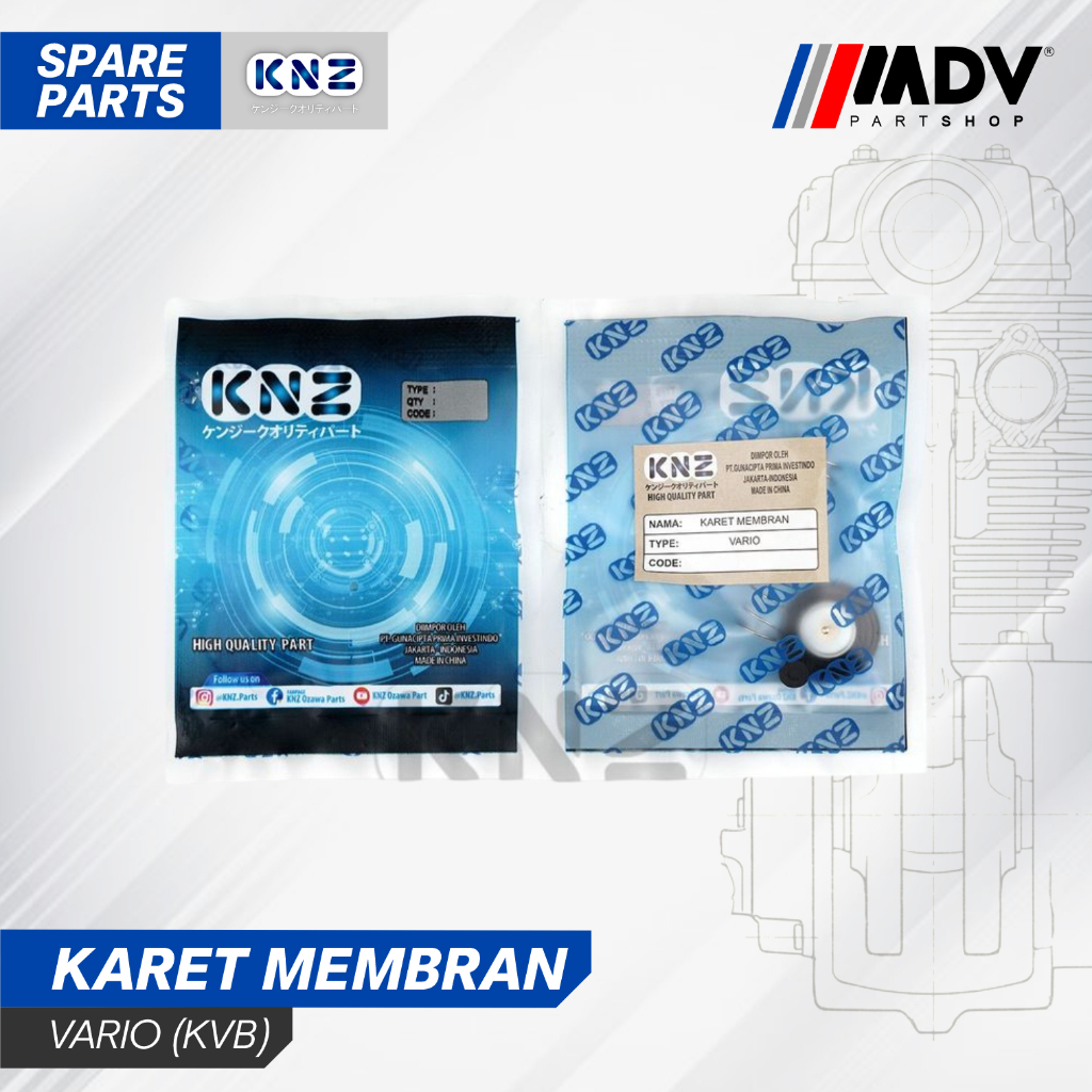 KARET MEMBRAN DIAFRAGMA VARIO (KVB) KNZ