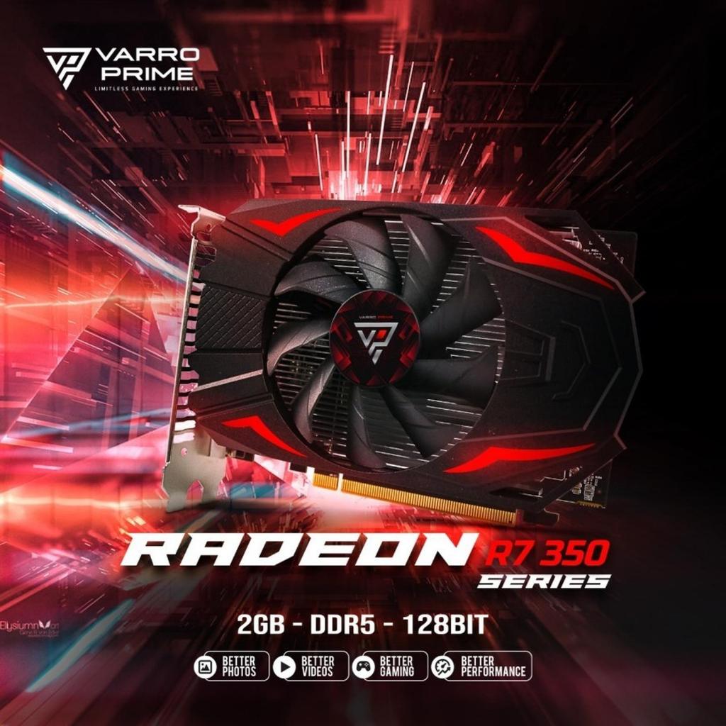 VGA VARRO RADEON R7 350 2GB DDR5 128BIT - Varro R7 350 2GB