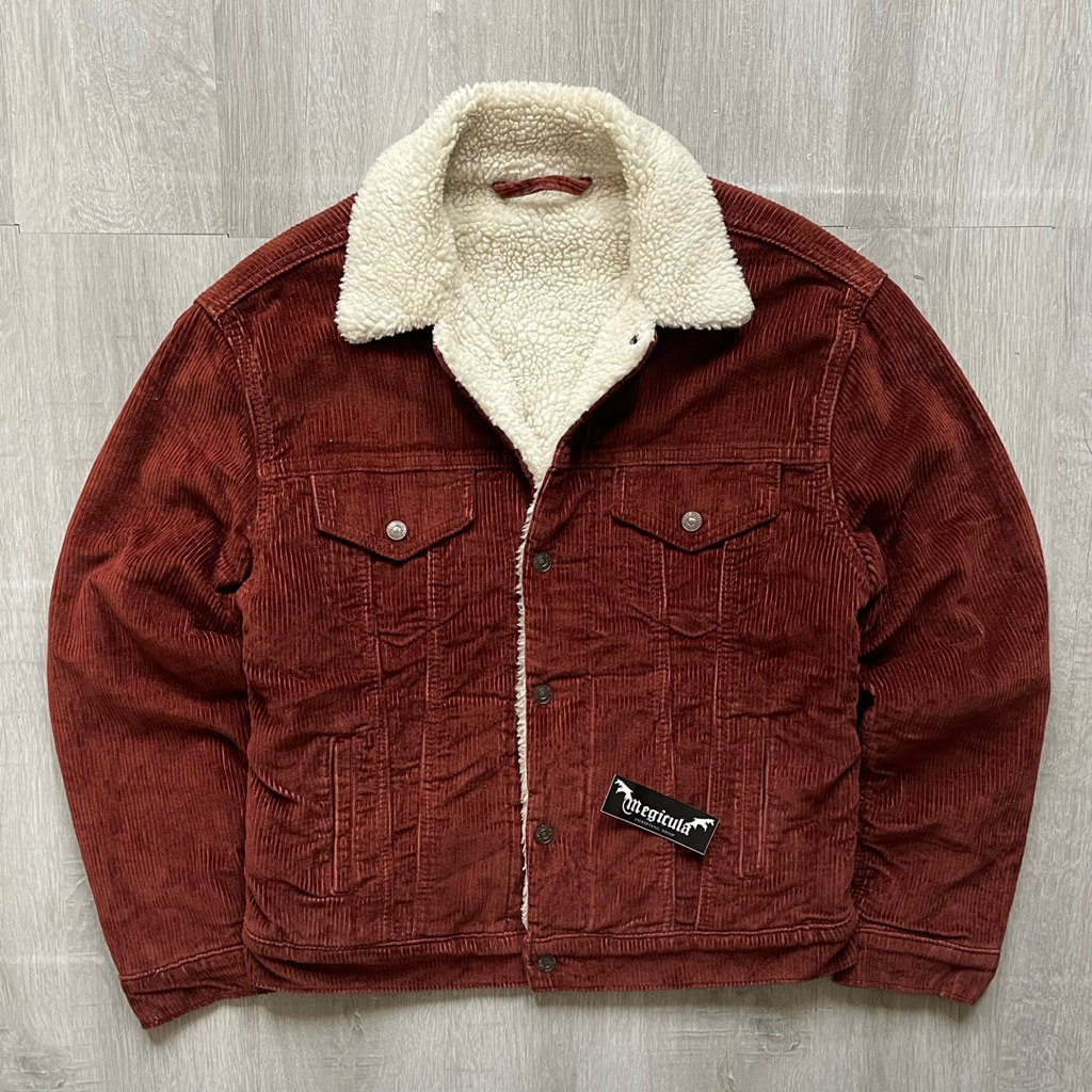 Le'vs Corduroy Sherpa Trucker Jacket