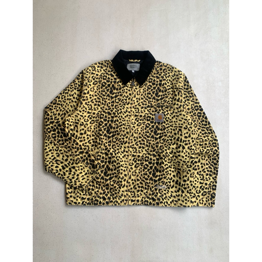 Carhartt WIP x Wacko Maria OG Detroit Jacket Leopard Print