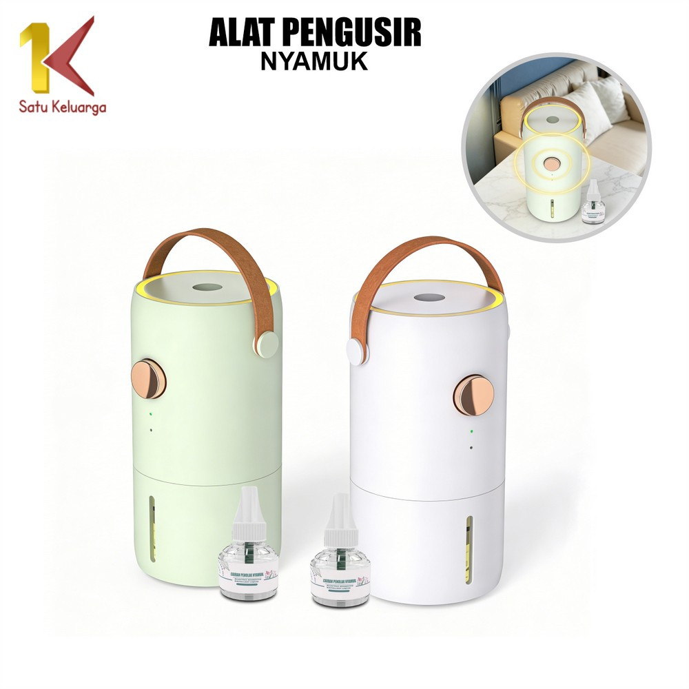Satu Keluarga Pengusir Nyamuk Ultrasonik C508 Mosquito Killer Portable USB Charger / Pembasmi Nyamuk