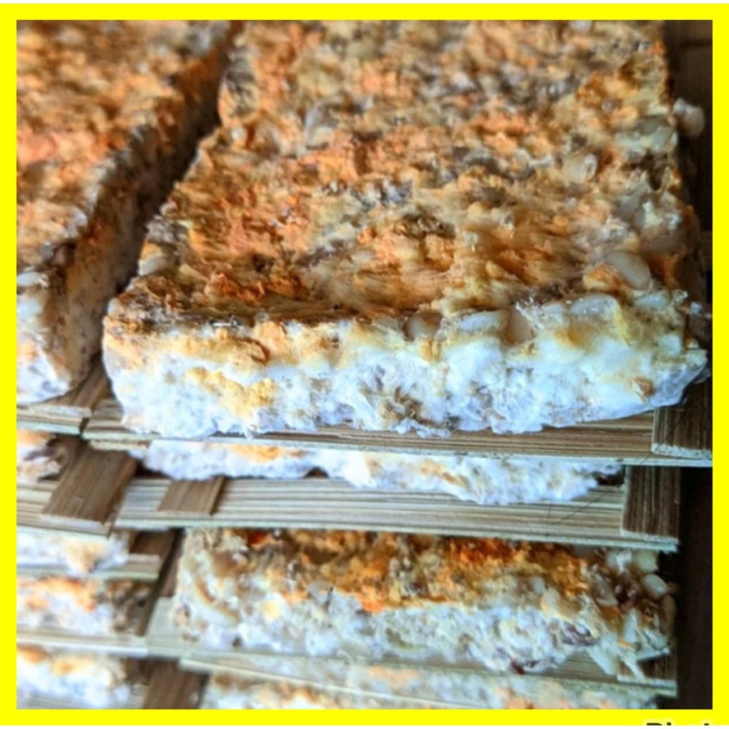 3 potong oncom kacang bandung siap masak