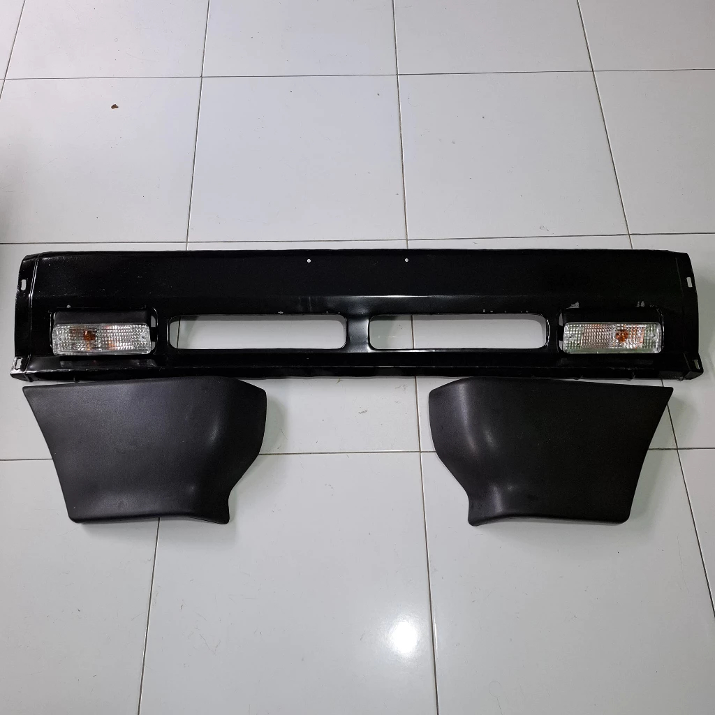 BESI BUMPER DEPAN KIJANG GRAND ROVER JANTAN DAN SUPER YANG SUDAH DI MODIFIKASI KE GRAND SATU SET