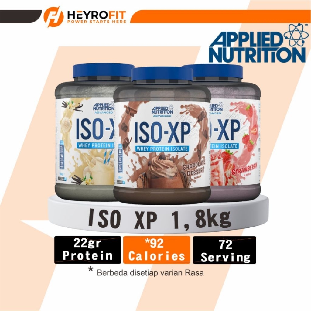 APPLIED NUTRITION ISO XP 1,8kg | Whey Protein Isolate 72 serving
