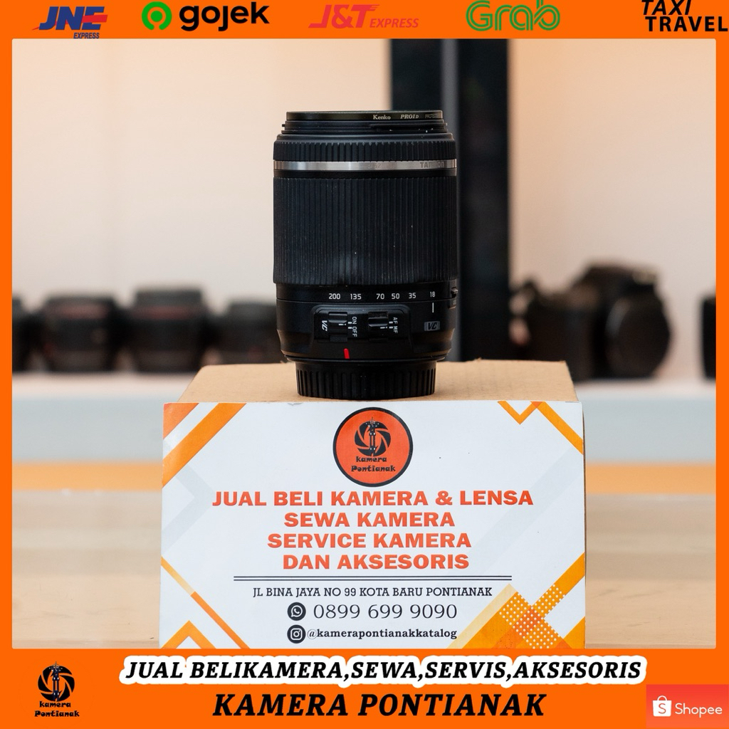 Lensa SIGMA 18-200mm for canon