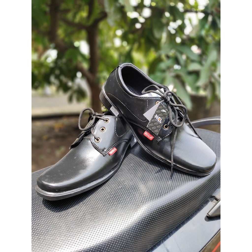 SEPATU PANTOFEL PRIA SEKOLAH / KANTOR HITAM NICHELIN ORIGINAL