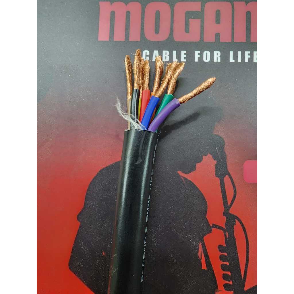 (JUAL 100 METER) Kabel Speaker Mogami Original 13 AWG isi 2 W-2911 / isi 4 W-2921 / isi 6 W-2931 / isi 8 W-2941