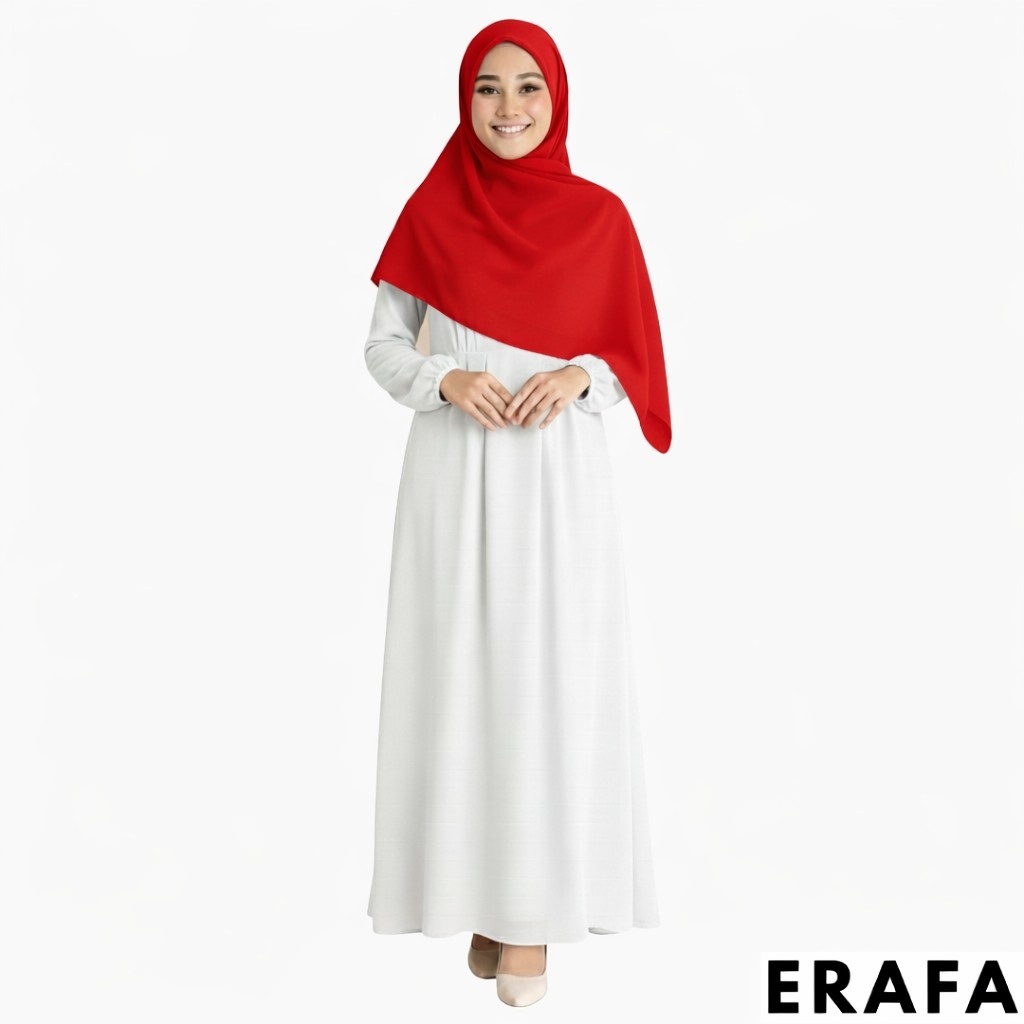 ERAFA - Hijab Voal Segi Empat Scarf Daily Cerutti Babydoll Warna Magenta