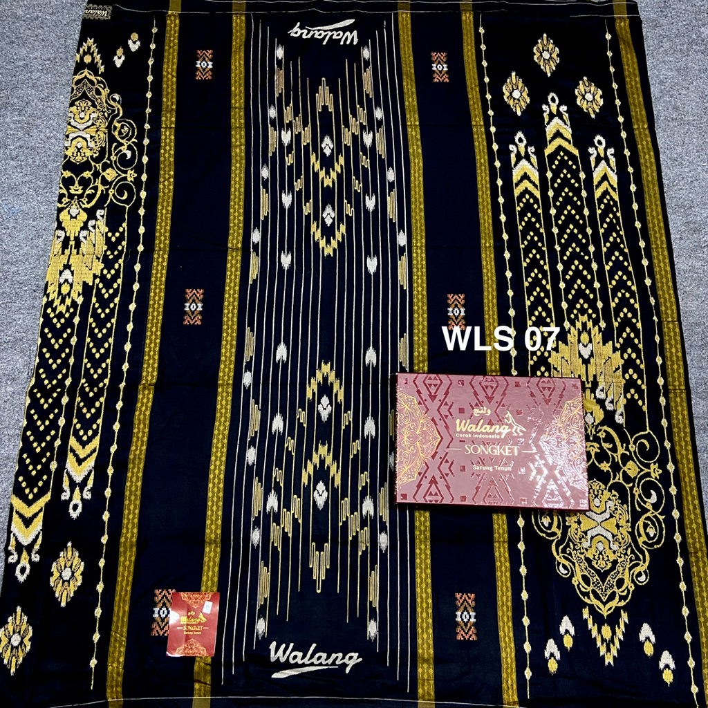 Sarung donggala  WALANG hitam donggala original donggala songket sarung hitam sarung putih