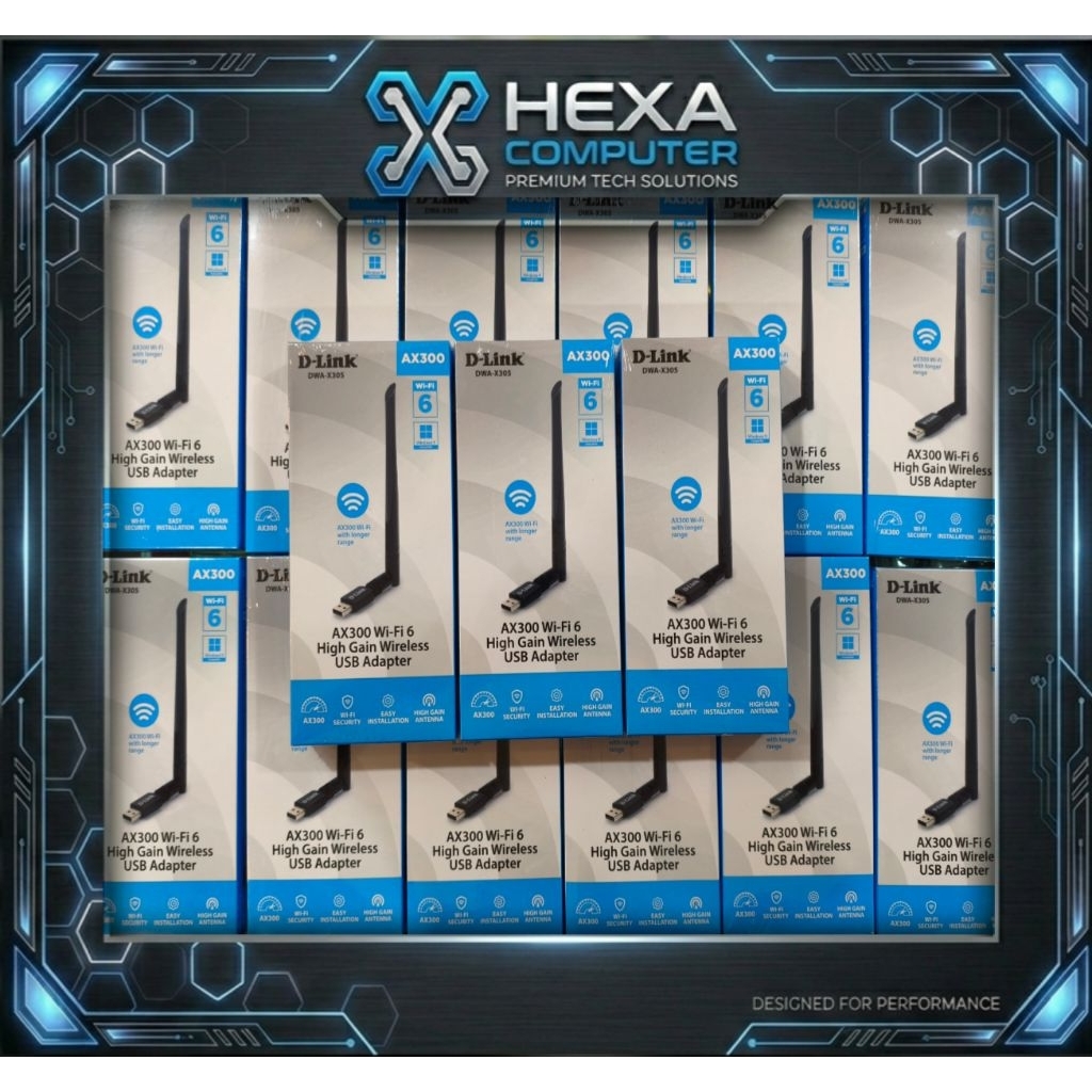 USB WIFI D-LINK DWA X305 WIFI6 ANTENA BESAR PANJANG