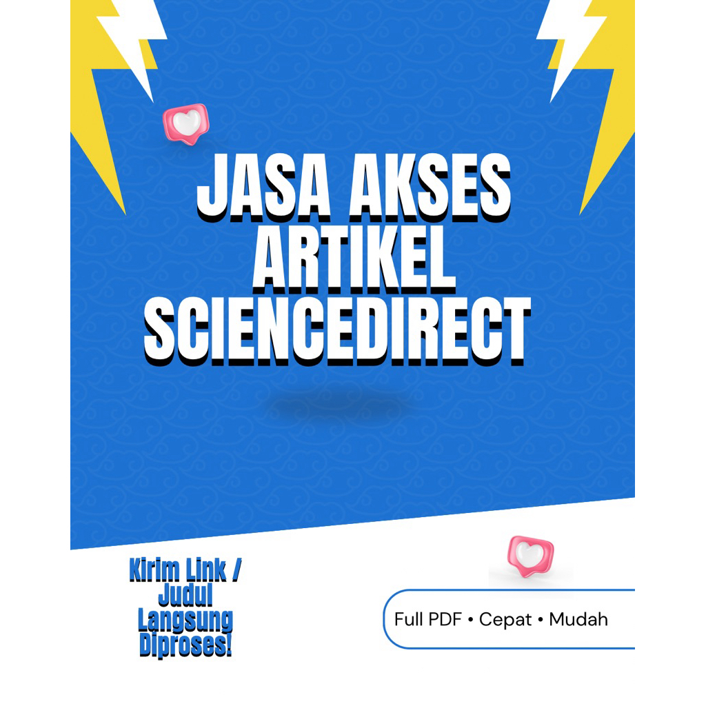 Buka Artikel Jurnal ScienceDirect