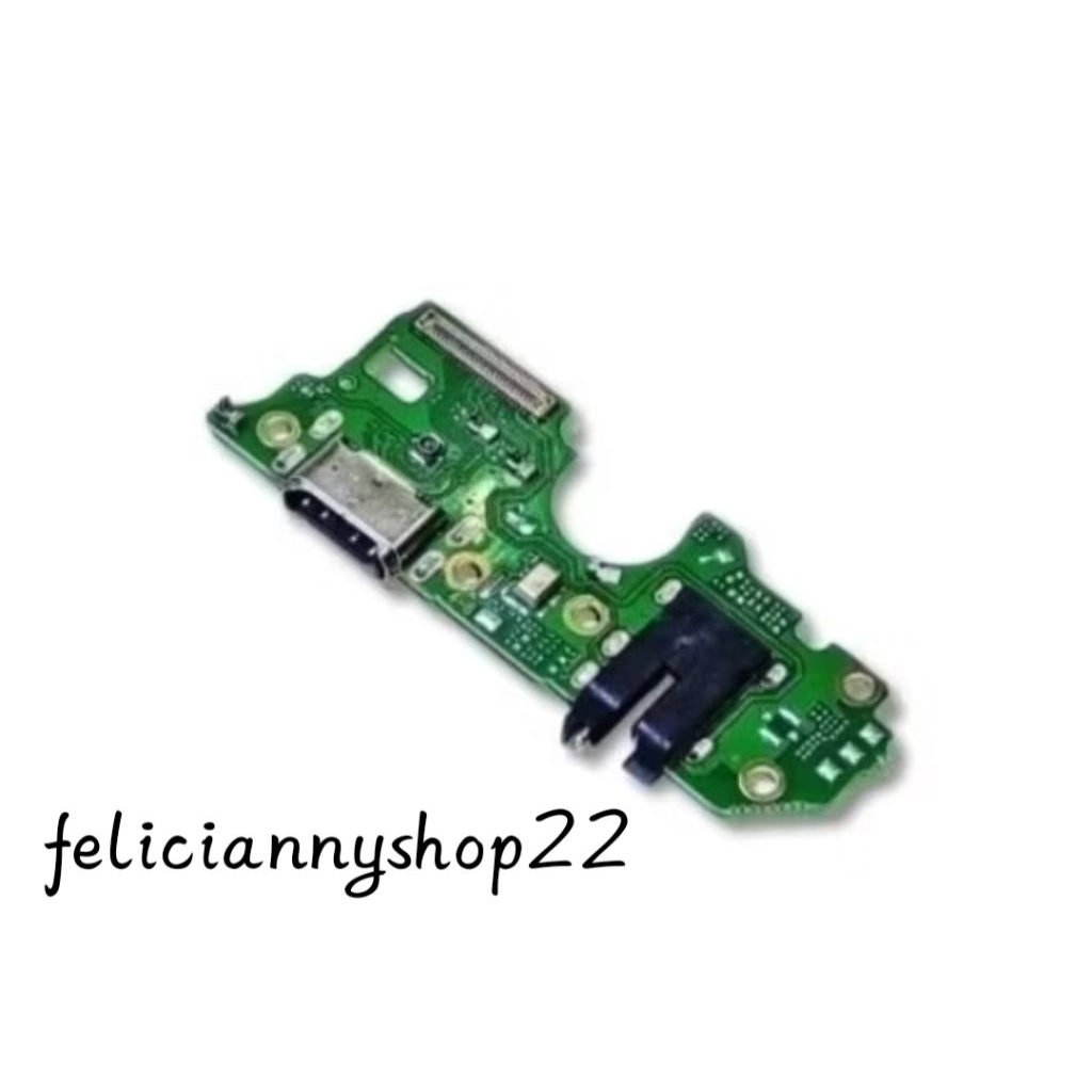 PAPAN CAS / KONEKTOR CHARGER OPPO A36 /A76 /A96 4G / REALME 9i + HF + MiC + IC