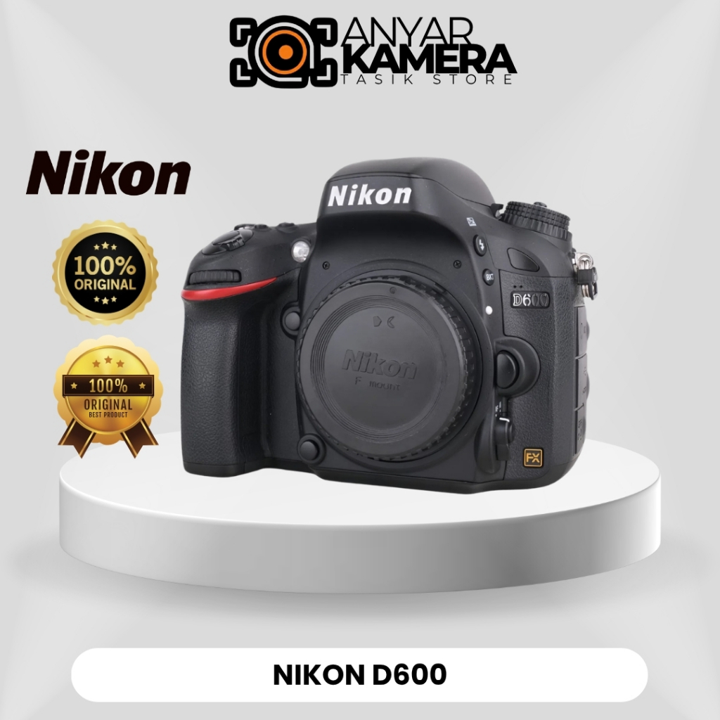 Nikon D600 Body Only | Kamera DSLR Full Frame Nikon D600 | Nikon D600 BO