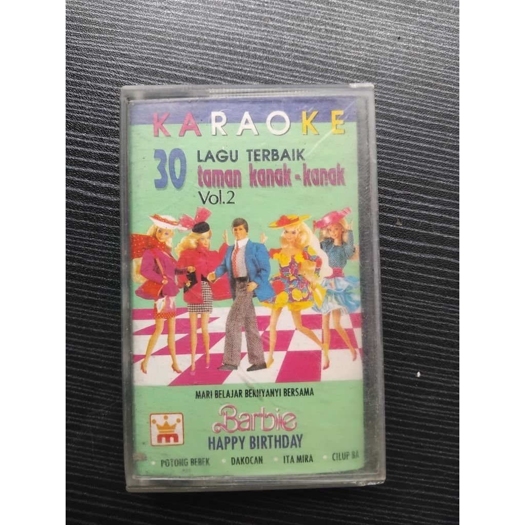 Kaset pita anak jaman dulu - Kaset pita jadul original