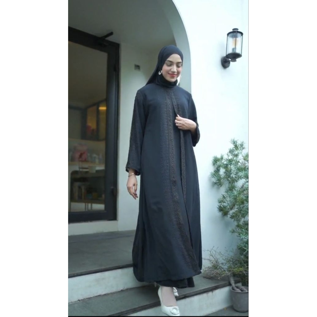 Abaya Arab Abaya Hitam Abaya Qatar 07 Gamis Hitam Gamis Arab