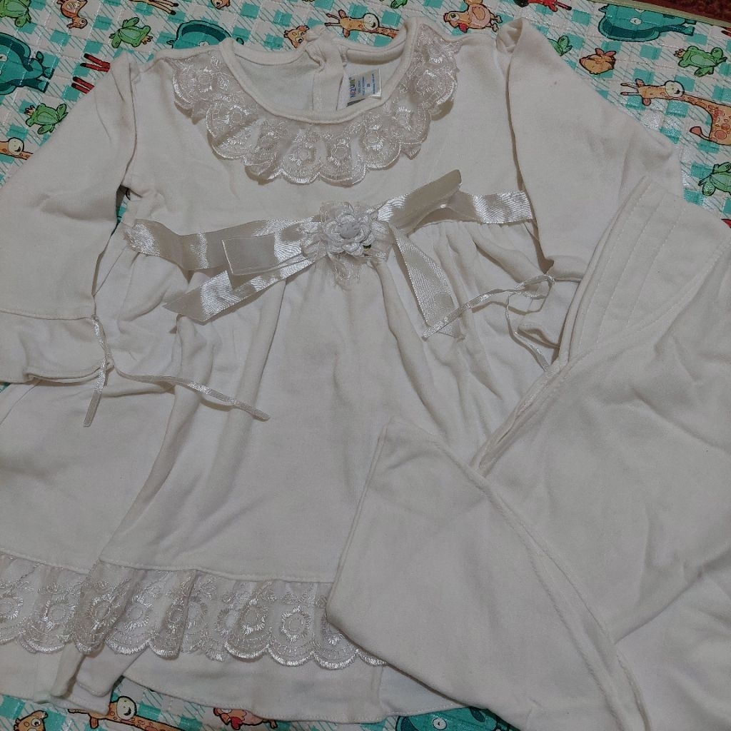 Gamis bayi perempuan dress anak perempuan gamis bayi (preloved)
