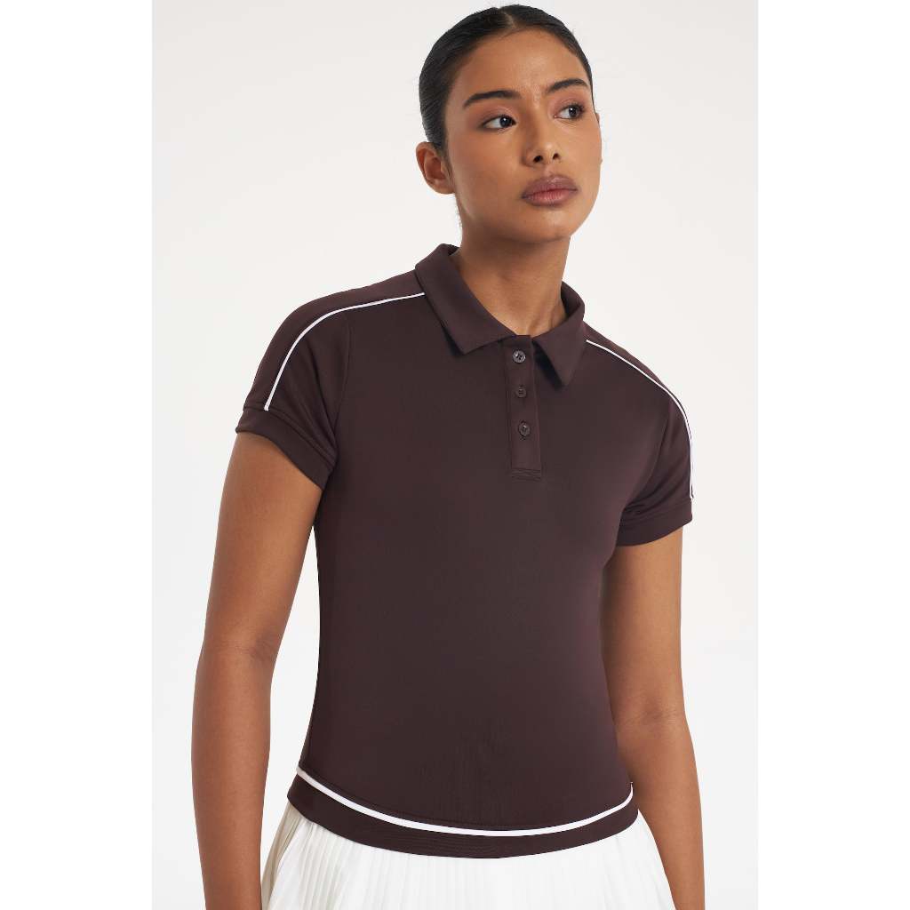 BODIES.CO - Archer Contrast Polo Top