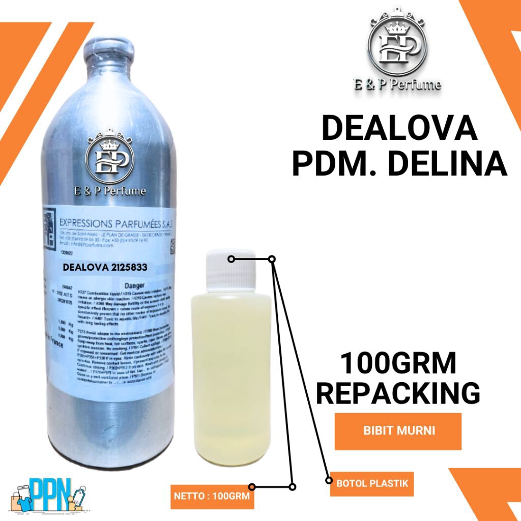 Bibit Parfum by Expression - Dealova | PDM. Delina Kemasan 100Grm Repacking