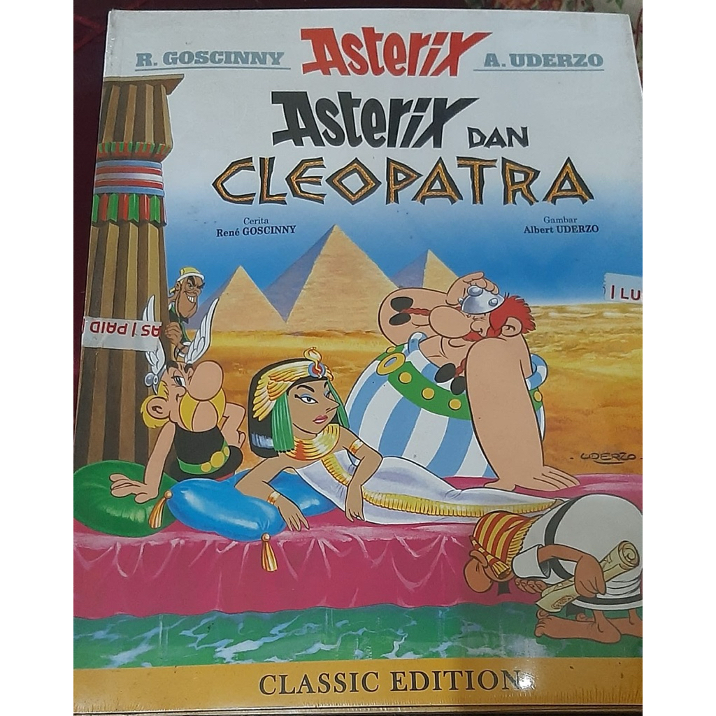 Bundle 1. ASTERIX & CLEOPATRA 2. ASTERIX & SABIT EMAS 3. ASTERIX & PERJALANAN GALIA
