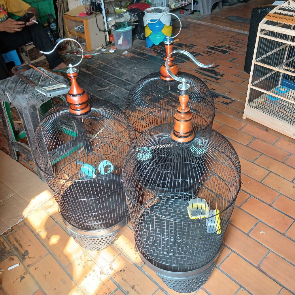 SANGKAR PERKUTUT KANDANG KUTUT BESI