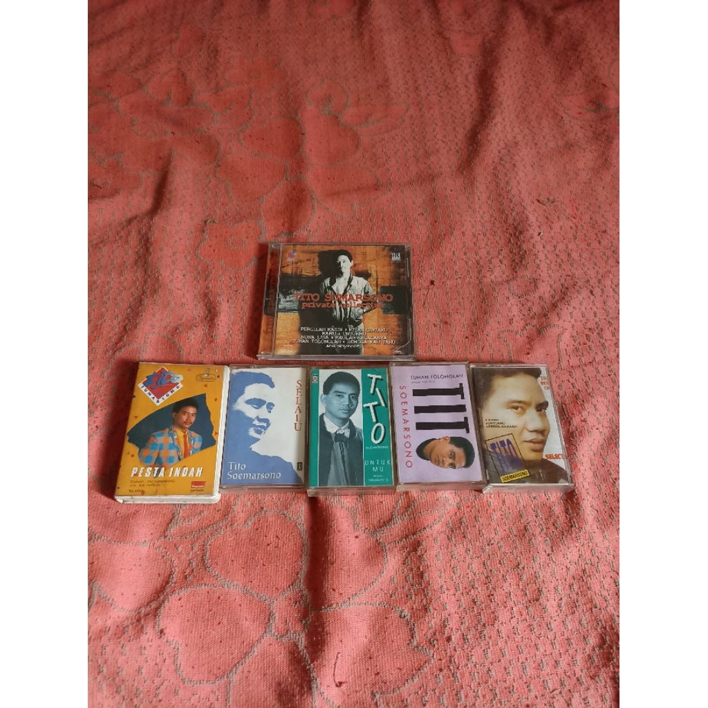 Varian Tito Soemarsono : Kaset CD Lawas Original Tanpa Coretan
