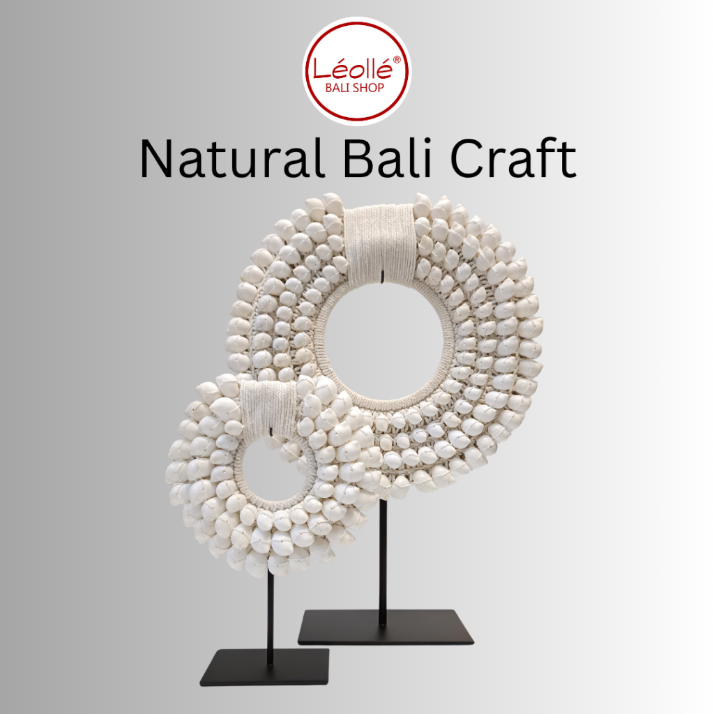 Leolle Dekorasi Pajangan Kerang Handmade Bali – Eco Friendly Shell Art Hiasan Interior Rumah Estetik