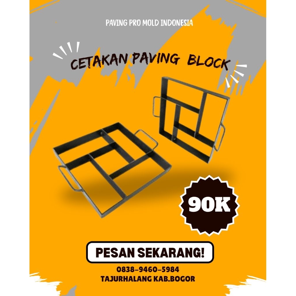 cetakan conblok
