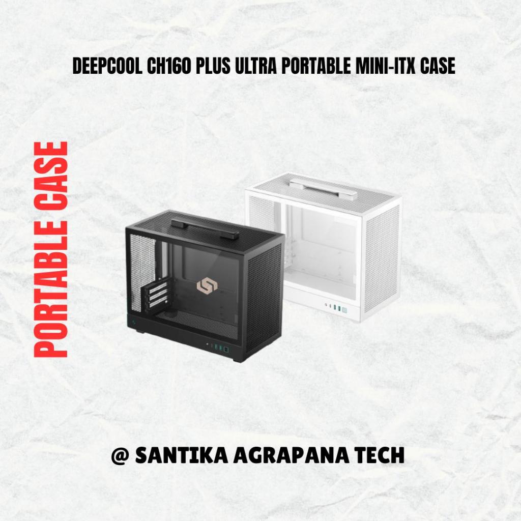 Case DeepCool CH160 PLUS Ultra Portable Mini-ITX Case