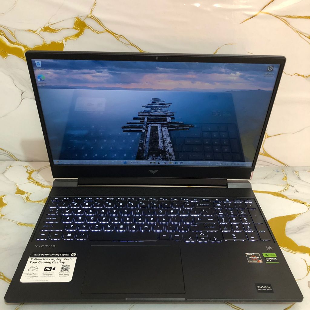 HP VICTUS 15 RYZEN 5 7535HS RTX 2050 16/512GB