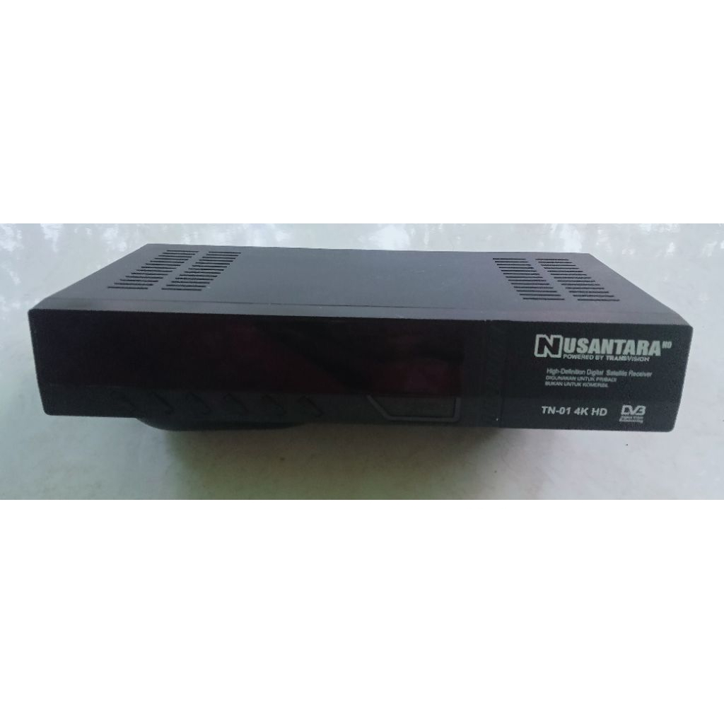 Receiver Nusantara HD tranvision bekas normal