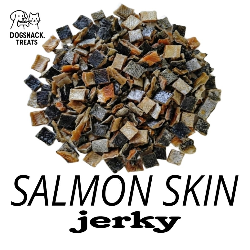 Salmon Skin Crispy Treats - 100% Kulit Salmon Asli Tanpa Pengawet
