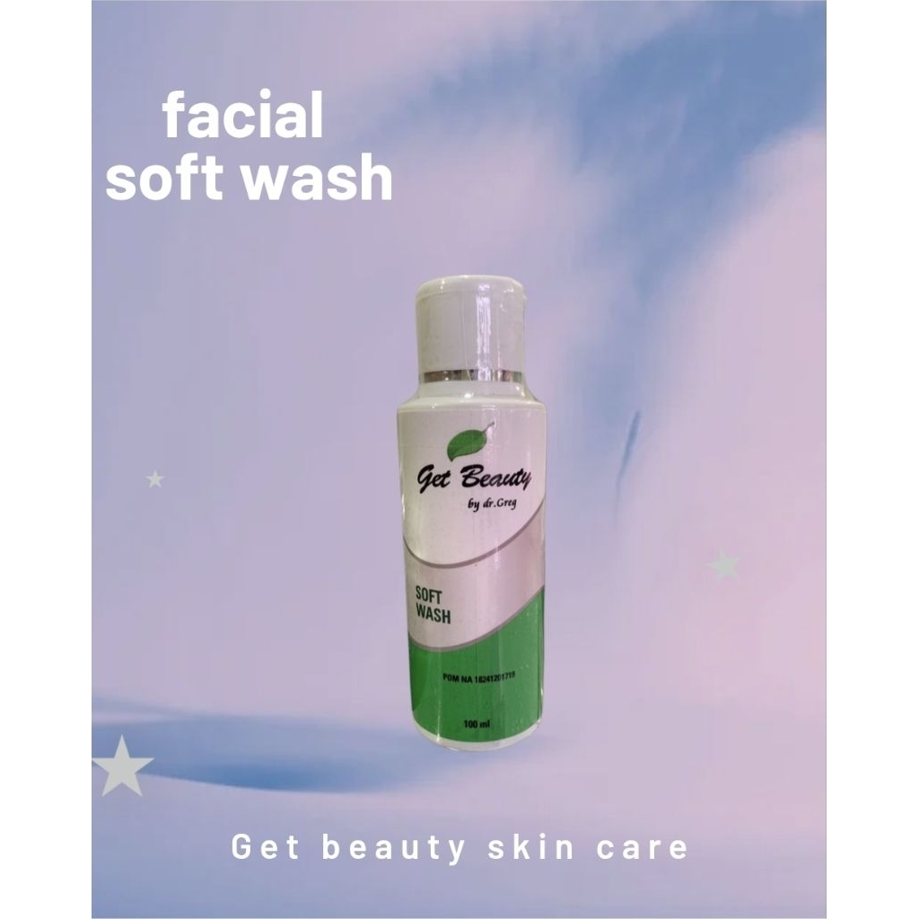 Get Beauty Facial Wash Soft wash.