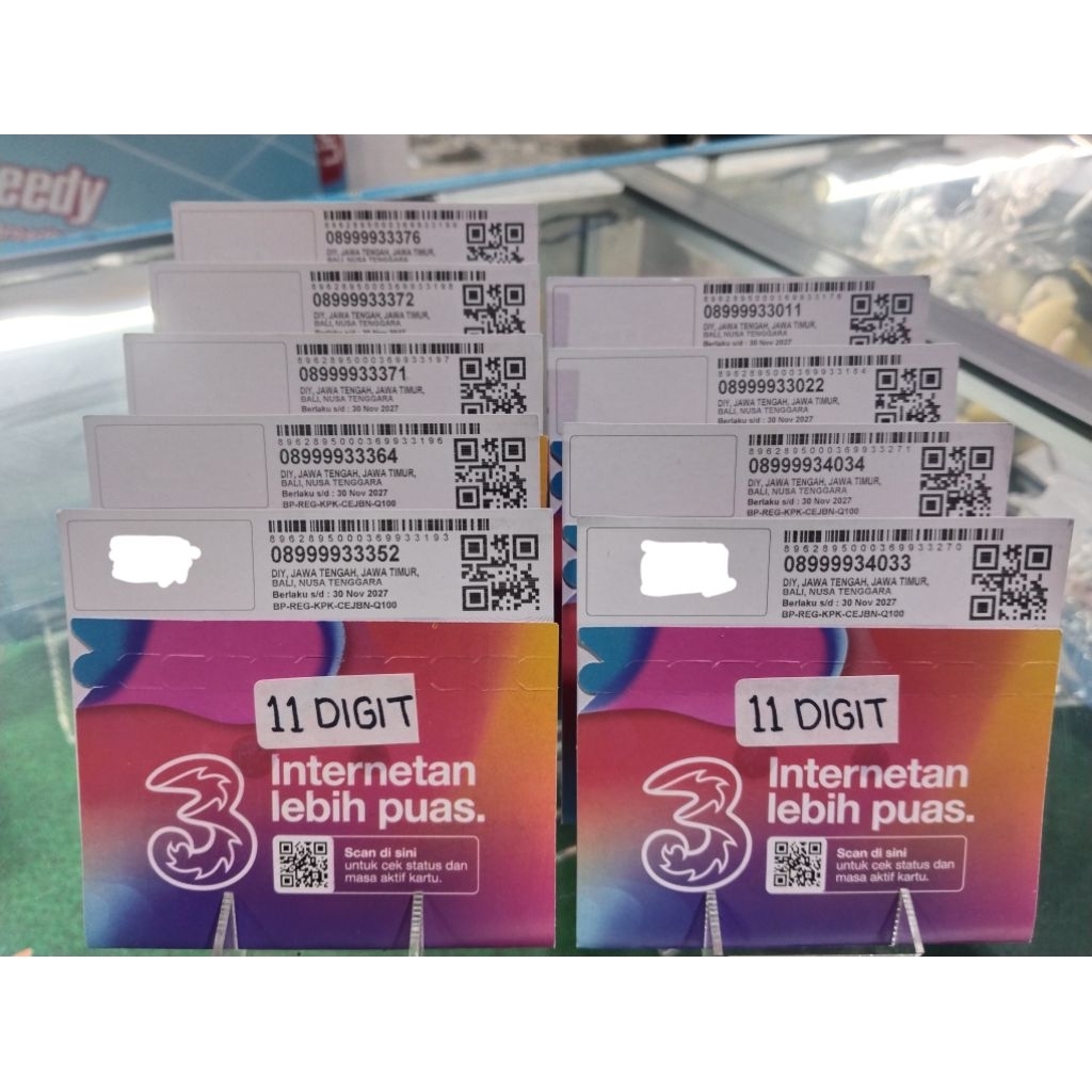 kartu perdana tri FRESH 0k nasional - Kartu Perdana Tri 0K Nasional - Kartu Perdana Tri 0K Nasional 
