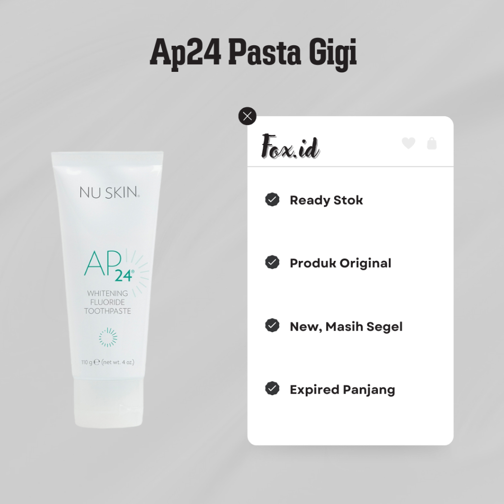 Pasta Gigi Whitening Fluoride Toothpaste AP)24 ED 2027