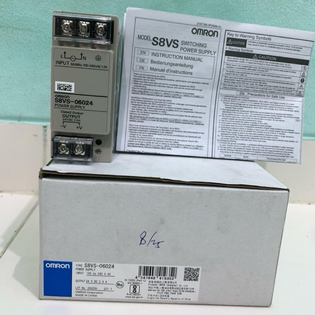S8VS-06024 POWER SUPPLY OMRON ORIGINAL