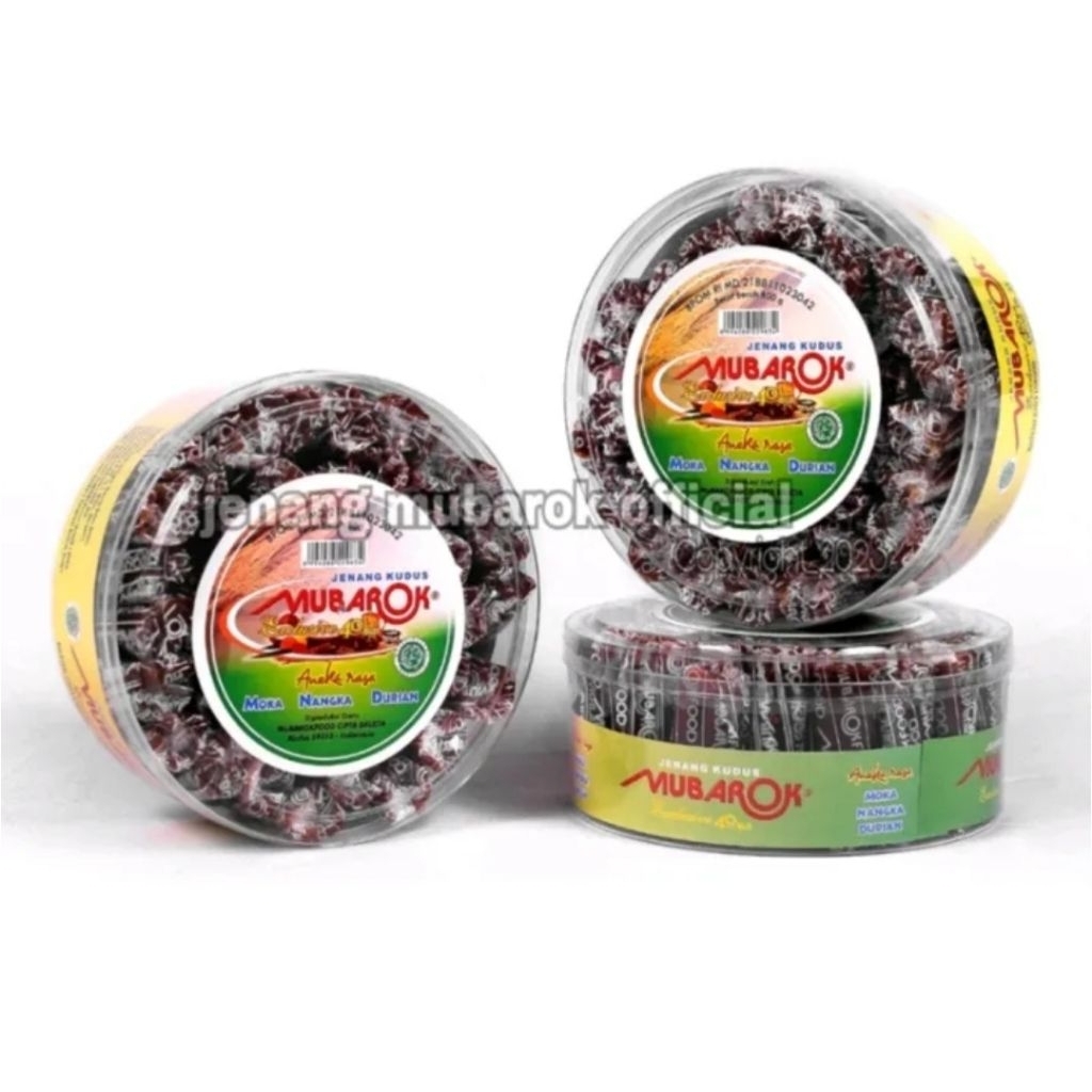 jenang kudus mubarok toples isi 40 pcs