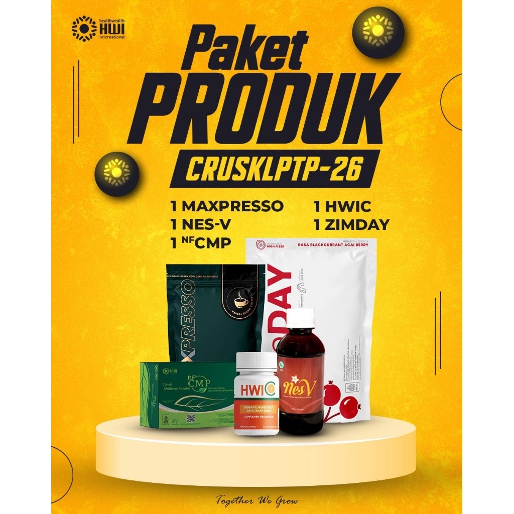 PAKET PRODUK HWI ORIGINAL 100%