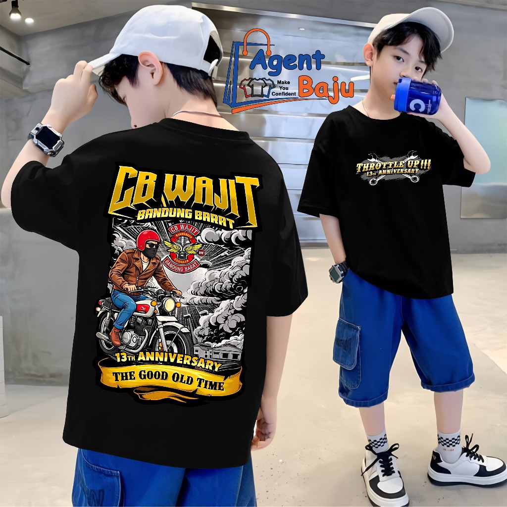 Kaos Acara CB Wajit Bandung Barat Kaos Unisex Kaos Pria & Wanita