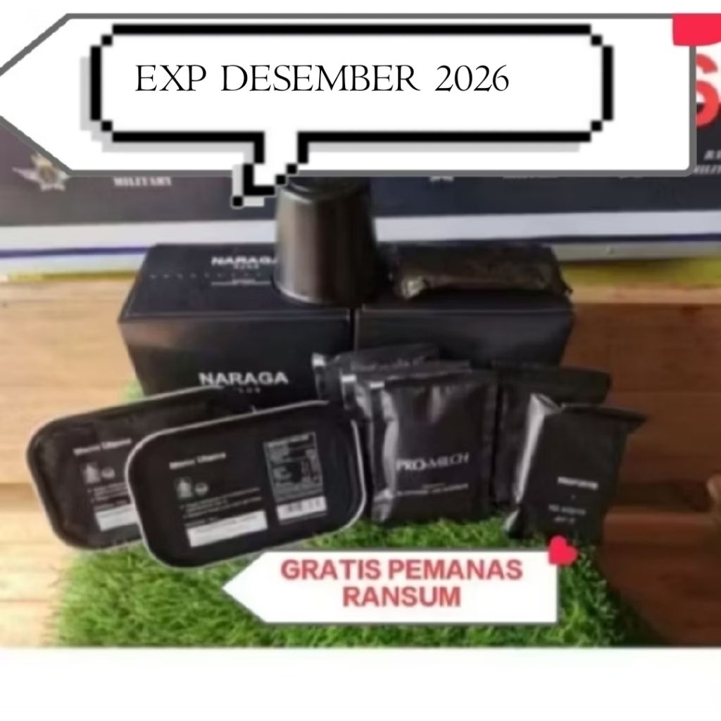 PROMO RANSUM TNI NARAGA  GRATIS PEMANAS RANSUM 1 PAKET EX DESEMBER 2026