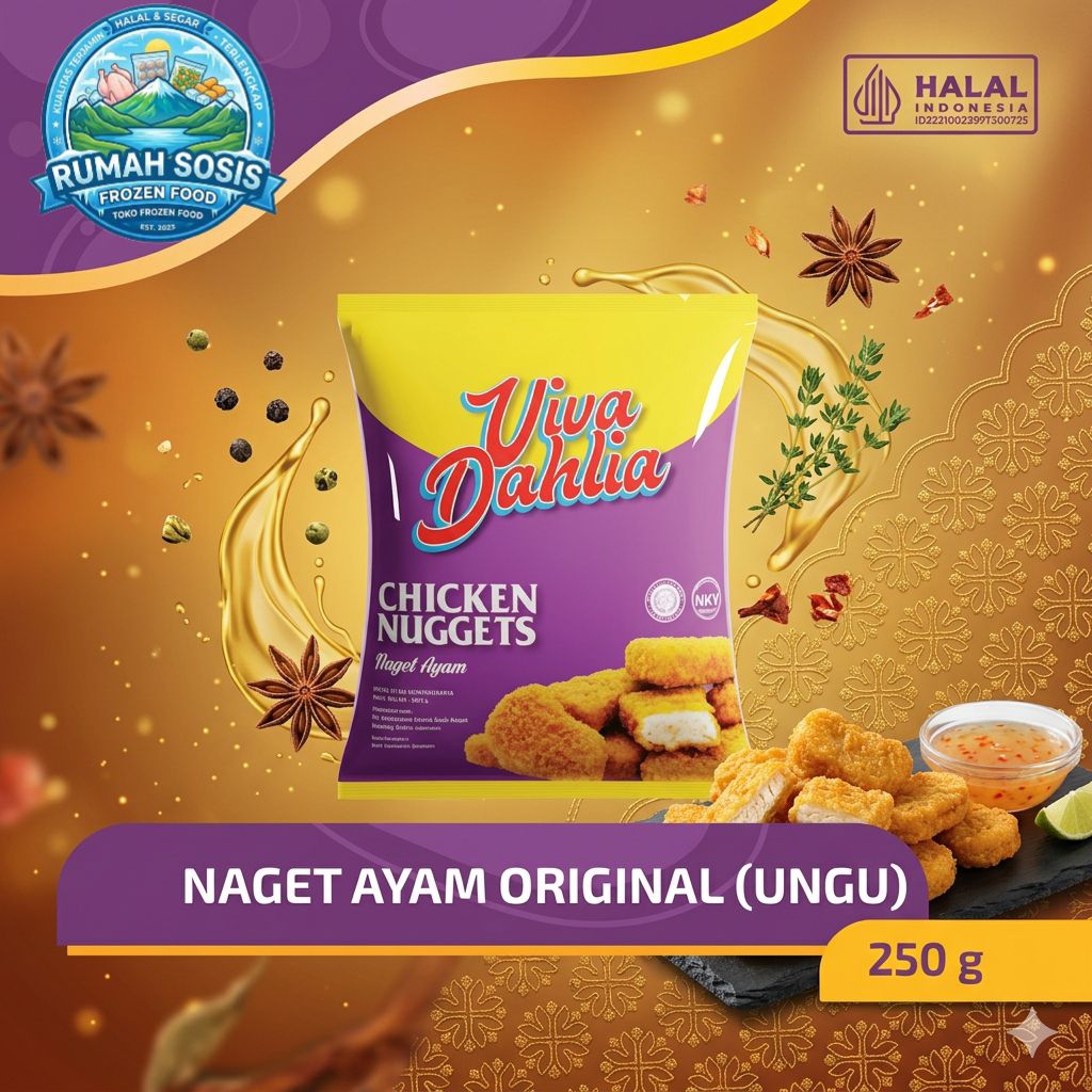 Rumah Sosis Vida nugget ayam 250gram